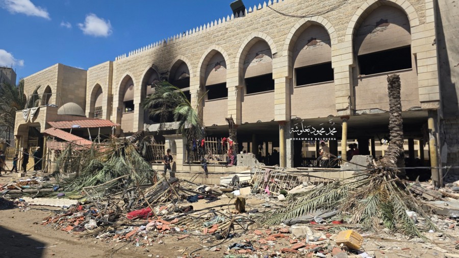 تصوير محمد محمود بعلوشة، مدرسة التابعين-غزة